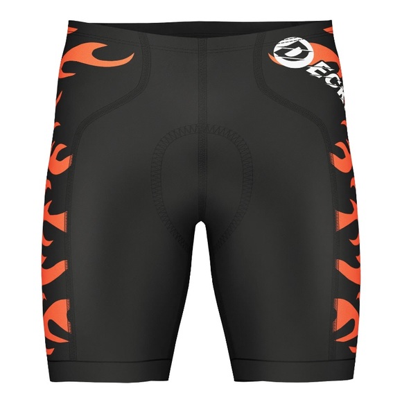 Mens Cycling Shorts 4D Gel Padded Bicycle Riding Summer Gym, Biking Half Knicks - Picture 2 of 6